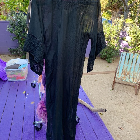 90’s y2k Caftan Muu-Muu Coverup - Picture 2 of 7